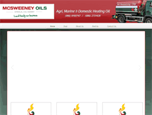 Tablet Screenshot of mcsweeneyoils.com